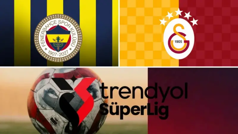 Trendyol Süper Lig'de gözler Galatasaray-Fenerbahçe derbisinde