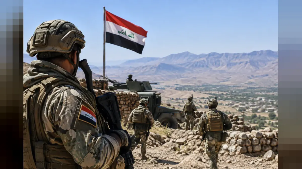 Irak güvenlik güçleri Sincar'daki bazı noktaları PKK'dan devraldı