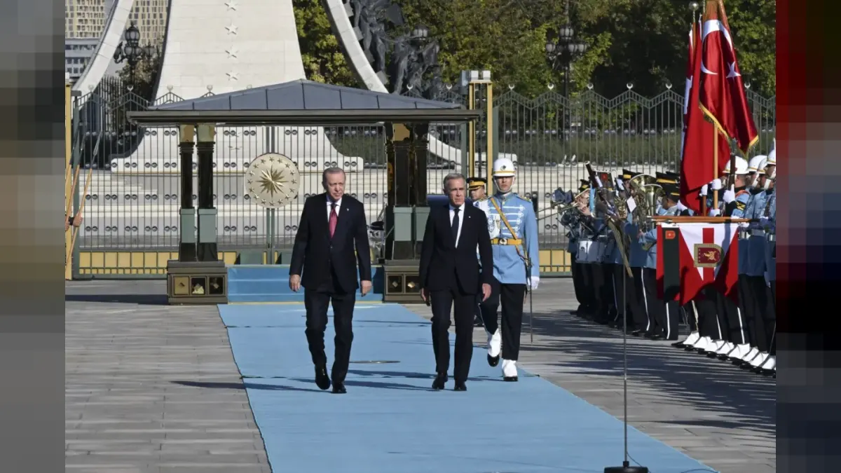 Cumhurbaşkanı Erdoğan, Kanada Başbakanı Carney'i Külliye'de ağırladı