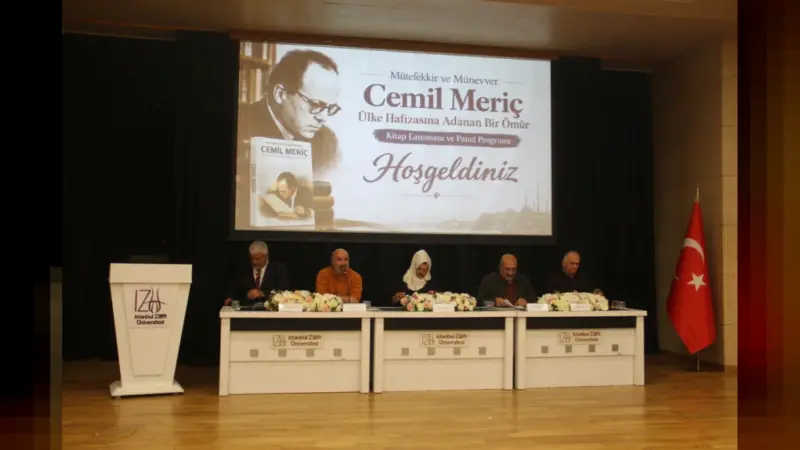 Küçükçekmece'de Cemil Meriç için anma paneli ve kitap lansmanı düzenlendi